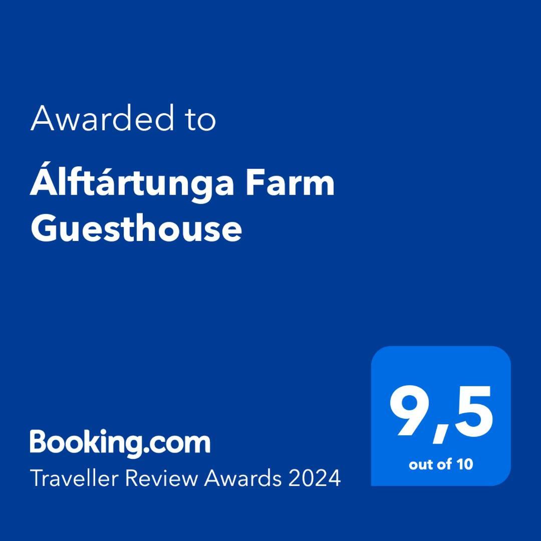 Alftartunga Farm Guesthouse บอร์กาเนส ภายนอก รูปภาพ